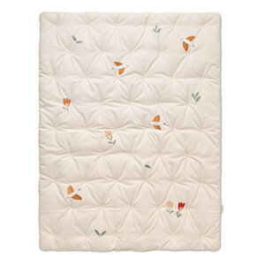 DEAR APRIL Bestickte Spieldecke Songbirds