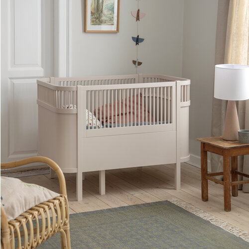 Sebra Baby & junior bed birchbark rose