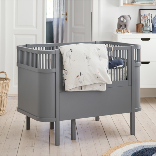 Sebra Baby & Juniorbett classic grau