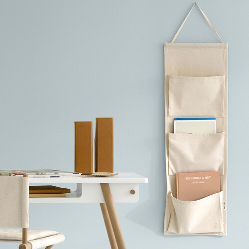 DEAR APRIL Canvas Hanging Organizer with 3 pockets