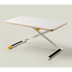 poptop height-adjustable children's desk white
