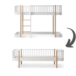Oliver Furniture Conversion from half height bed to sofa bed