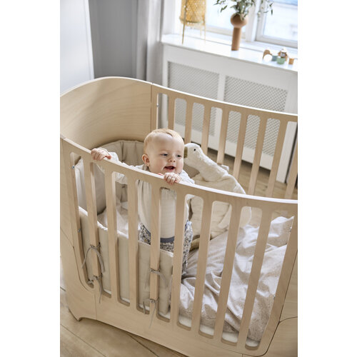 Leander Classic Babybett / Juniorbett in whitewash