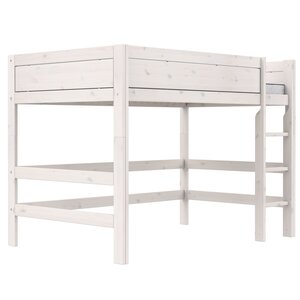 LIFETIME KIDSROOMS Mittel Hochbett 120 x 200 whitewash