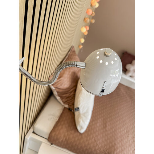 LIFETIME KIDSROOMS Klemmlampe Ivory mit Chrom Kante