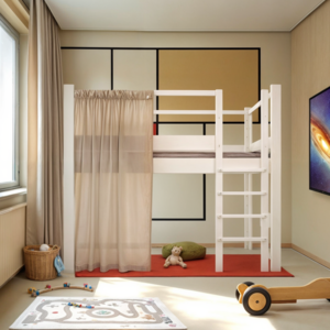 WOOKIDS destyle mitwachendes Hochbett weiß