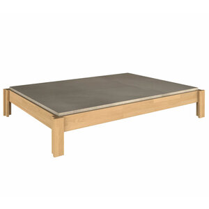 WOOKIDS Destyle Basisliege 140 cm Buche Natur