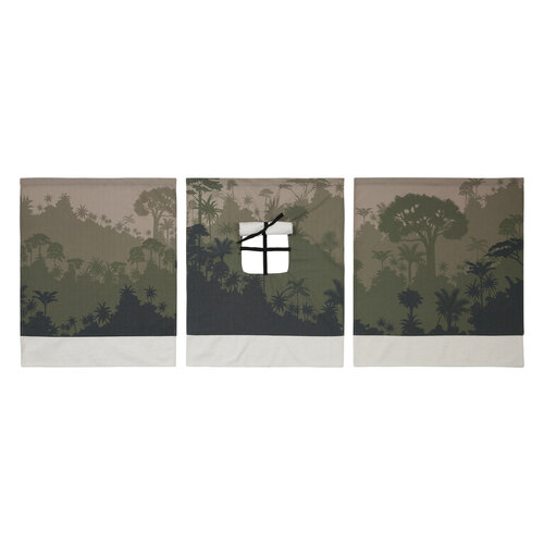LIFETIME KIDSROOMS Play curtain Panda Paradise 128 cm