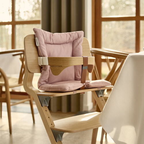 Leander Sitzkissen für Hochstuhl Dusty Rose