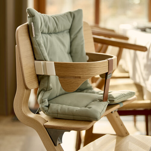 Leander Sitzkissen für Hochstuhl Sage Green