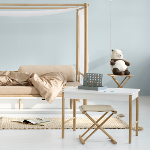 Oliver Furniture Camp Kleinkind Spieltisch weiß-Eiche