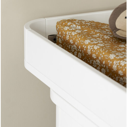 Oliver Furniture Wood nursey dresser 3 drawers white
