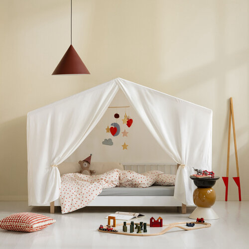 Oliver Furniture Wood Original Hausbett weiß-Eiche