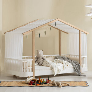 Oliver Furniture Wood Original House Bed 90x200 white-oak