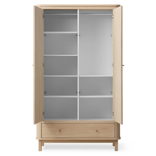 Oliver Furniture Wood Kleiderschrank 3-türig Eiche
