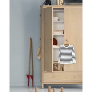 Oliver Furniture Wood Kleiderschrank 3-türig Eiche