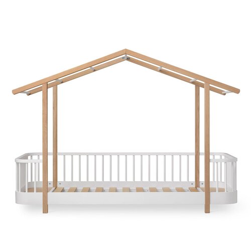 Oliver Furniture Wood Original Umbau halbhoch zum Hausbett Eiche