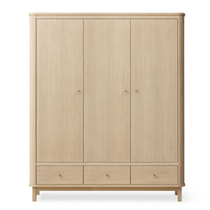 Oliver Furniture Wood Kleiderschrank 3-türig Eiche