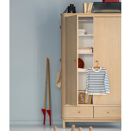 Oliver Furniture Wood Kleiderschrank 3-türig Eiche Oliver Furniture Wood Kleiderschrank 3-türig Eiche