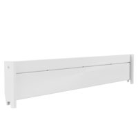 Geschlossene Rückenlehne 200 cm