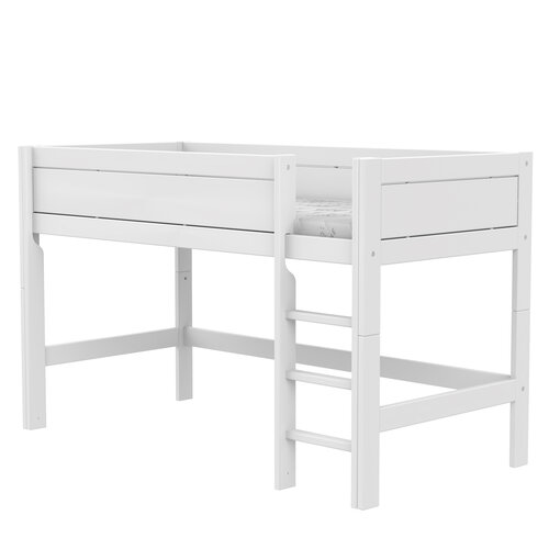LIFETIME KIDSROOMS Original Halbhohes Bett 90 x 200 in weiß