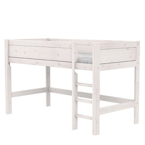 LIFETIME KIDSROOMS Original Halbhohes Bett whitewash