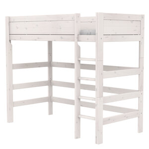 LIFETIME KIDSROOMS Original Hochbett mit Leiter in whitewash