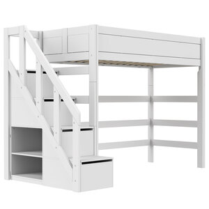 LIFETIME KIDSROOMS Loft bed with stairladder LIFETIME KIDSROOMS Loft bed with stairladder