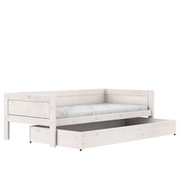 Large bed box for original single bed whitewash
