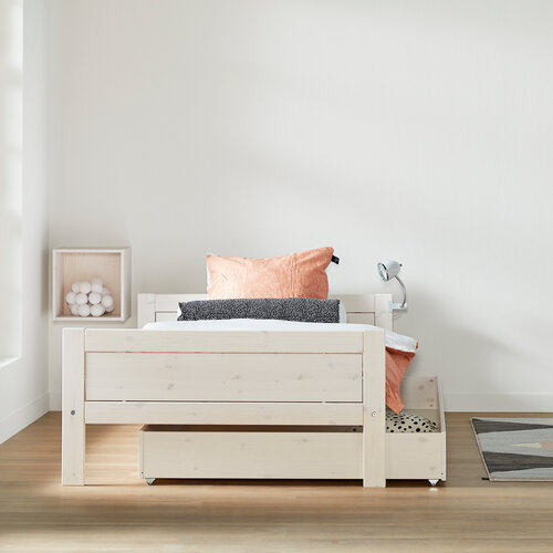LIFETIME KIDSROOMS Bettkasten für 120 cm Original Einzelbett whitewash LIFETIME KIDSROOMS Bettkasten für 120 cm Original Einzelbett whitewash