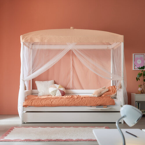 LIFETIME KIDSROOMS Original Himmelbett 120 x 200 whitewash LIFETIME KIDSROOMS Original Himmelbett 120 x 200 whitewash