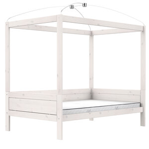 LIFETIME KIDSROOMS Original Four-poster bed 120 x 200 whitewash LIFETIME KIDSROOMS Original Four-poster bed 120 x 200 whitewash