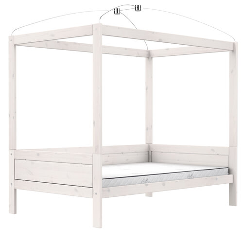 LIFETIME KIDSROOMS Original Himmelbett 120 x 200 whitewash LIFETIME KIDSROOMS Original Himmelbett 120 x 200 whitewash