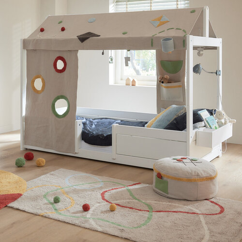 LIFETIME KIDSROOMS Rückwand mit Taschen Olympic Dreams