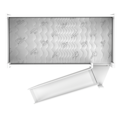 LIFETIME KIDSROOMS Ladder tower for slide whitewash LIFETIME KIDSROOMS Ladder tower for slide whitewash