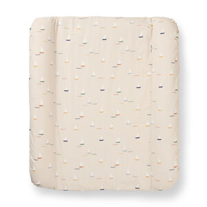 DEAR APRIL Changing Cushion Pond Boats 65 x 74