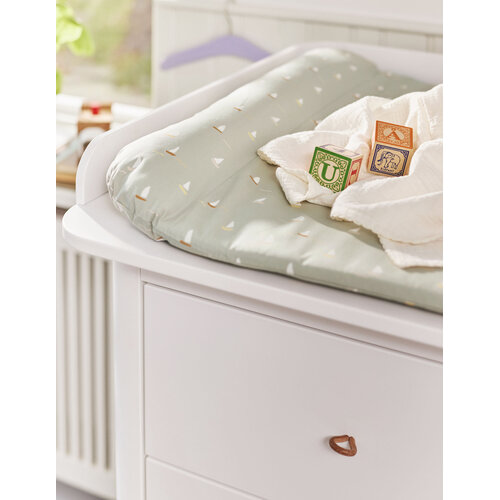 DEAR APRIL Changing Cushion Pond Boats 65 x 74