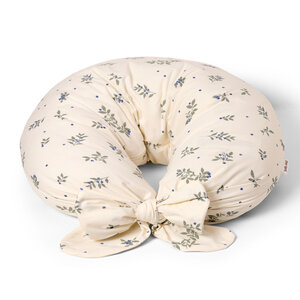 DEAR APRIL Stillkissen Blueberries mit langen Bändern