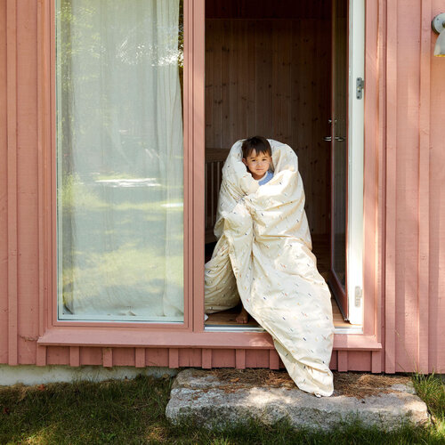 DEAR APRIL Junior Bettwäsche 100 x 135 Pond Boats