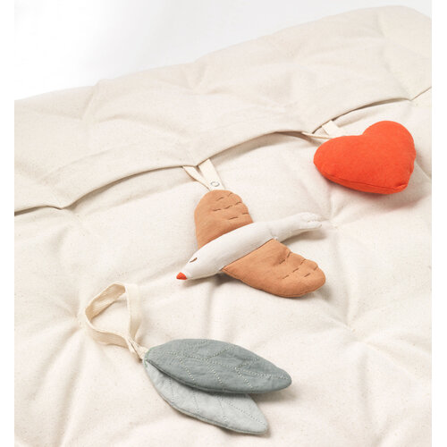 DEAR APRIL Bestickte Spielmatratze Seal Life