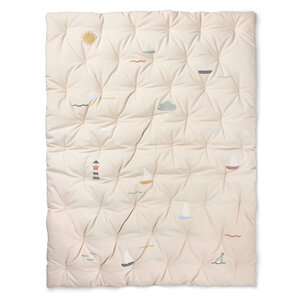 DEAR APRIL Bestickte Spieldecke Sea Life