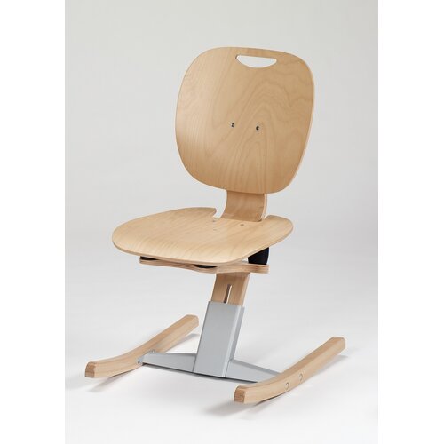 Moizi M 6 Kufenstuhl mit Holzrücken