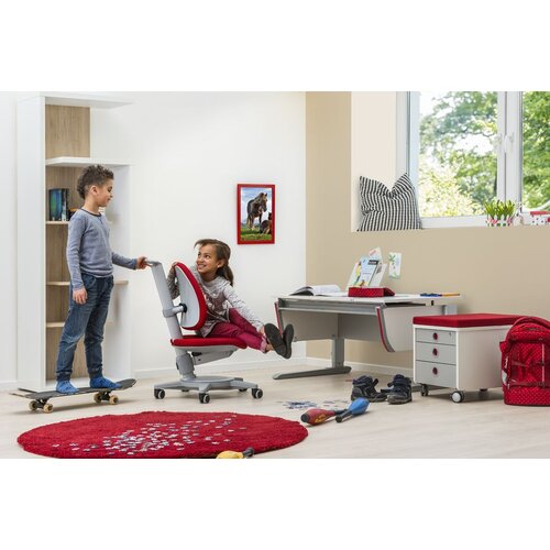 moll Maximo children's chair Grey - Moss