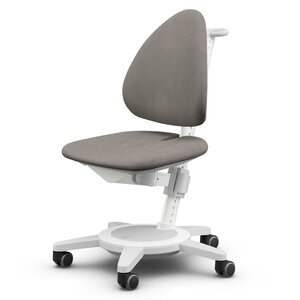 moll Maximo Swivel chair White/Soft-grau