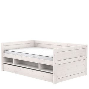 LIFETIME KIDSROOMS Original Kojenbett mit Bettkasten whitewash