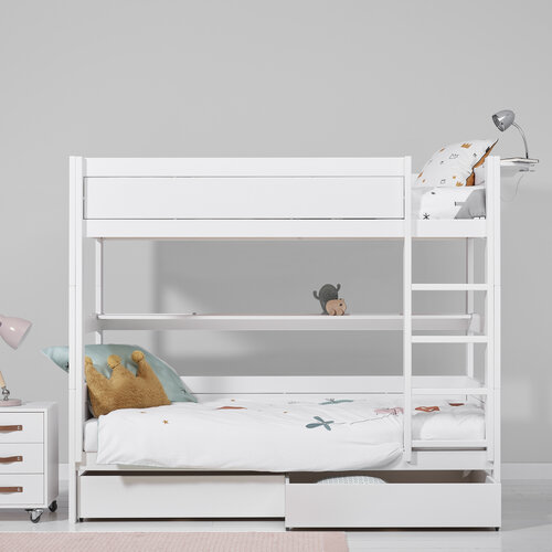 LIFETIME KIDSROOMS Kleiner Bettkasten für Einzelbett weiß LIFETIME KIDSROOMS Kleiner Bettkasten für Einzelbett weiß