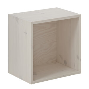 LIFETIME KIDSROOMS Whitewash box for wall mounting or on wheels LIFETIME KIDSROOMS Whitewash box for wall mounting or on wheels