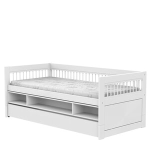 LIFETIME KIDSROOMS Breeze Cabin Bed with drawer white