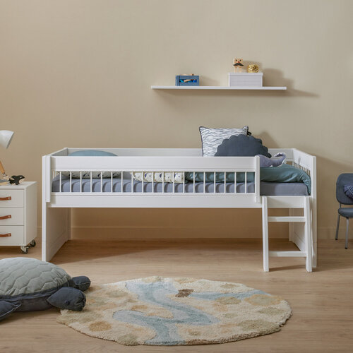 LIFETIME KIDSROOMS Kleine Leiter für Kojenbett weiß LIFETIME KIDSROOMS Kleine Leiter für Kojenbett weiß