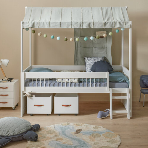 LIFETIME KIDSROOMS Kleine Leiter für Kojenbett whitewash LIFETIME KIDSROOMS Kleine Leiter für Kojenbett whitewash